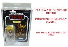 1 Star Wars Vintage Retro Action Figures Plastic Protectors Case Display Boxes picture