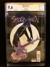 Spider Gwen #2 1:25 Pichelli Variant CCG 9.6 NM/MT SS Signed Spider-Verse  picture