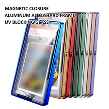 Magnetic Slab Case Protector for PSA BGS Graded Cards Stackable Metal Bumper picture