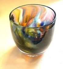 Glassybaby *Beyond The Stars* Multicolor Glassy Baby Hand-Blown Votive picture