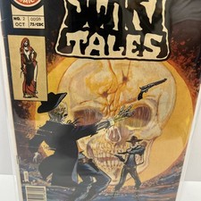 Scary Tales #2 1975 Charlton ~ Classic Tom Sutton Cover ~ Very Nice Copy picture