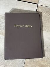 Vintage Prayer Diary Binder Never Used picture