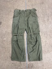 Vintage 1950s Korean War USMC M-51 Field Pants OG 107 Size Medium Regular picture