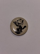 Vintage, Felix The Cat Pin Button picture