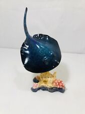 Single Sting Ray Figurine On Coral Reef Amy & Gabby picture