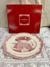 Johnson Brothers - Twas the Night Before Christmas  Oval Serving Platter 15 1/4