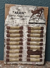 Alox Elastic Shoe Laces Display 1930's General Store Display picture