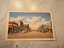 Third Street International Falls Minn.Postcard Unposted picture