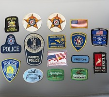 Vintage Security Patch Lot Lockheed Martin Nuclear Y12 Smith Wesson Remington picture