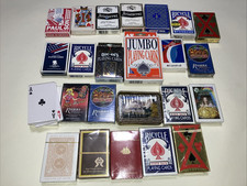 Lot 24 Playing Card Decks Bicycle Remembrance Riviera Casino & others New & Used picture