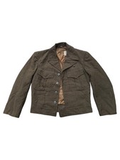 Vintage WWII 1940s US Army Ike Jacket M1944 Wool Field Jacket Military Olive Dra picture