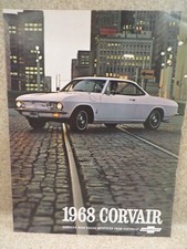 VINTAGE ORIGINAL 1968 CORVAIR  5 PAGE SALES BROCHURE picture