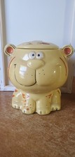 Smiling Tiger Ceramic Cookie Jar By Holt Howard 1973 Limited Production Run picture