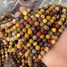 Wholesale Mookaite Jasper Round Beads 10mm 15
