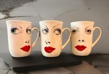 Gorgeous Royal Crown Foxy Lady Mugs - Set of 3 picture
