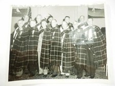 Clan MacKenzie Officers for 1954-1955 Black & White 8