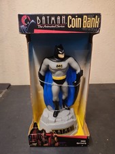 1994 Vintage DC COMICS Batman The Animated Series Coin Bank NIB Sealed picture