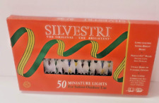 Silvestri Vintage Miniature Lights 50 Indoor/Outdoor Multicolor 52 Series New picture