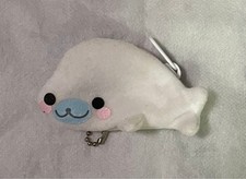 Mamegoma 2000s Pouch MIni Case Blue San-X Rare Heisei Retro picture