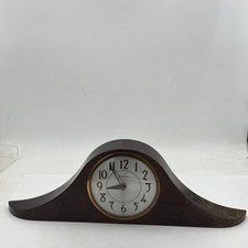 Vintage Sessions Mantle Clock 2W Great Art Deco MCM Decor For Parts/Repair picture