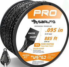String Trimmer Line, 885Ft 0.095
