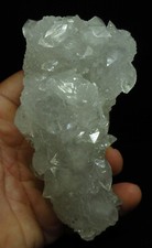 Apophyllite on quartz coated calcite # 7476 picture