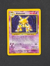 Alakazam #1 Base Set Excellent picture