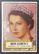 1952 Topps Look N See  #104 Queen Elizabeth II of England PR picture