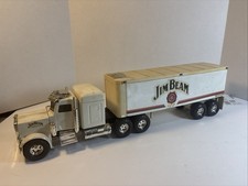Jim Beam 18 Wheeler Semi Truck Decanter Empty With Box picture