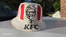 kFC Fried Chicken Reversible Bucket Hat Thailand Exclusive Limited Gift picture