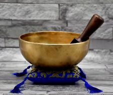 8.5 inch Handmade Singing Bowl-Tibetan Singing Bowl-Sound Healing Bowl-Yoga Bowl picture