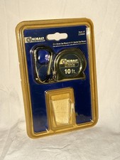 VINTAGE KOBALT TOOLS KEY CHAIN POCKET 10’ TAPE MEASURE picture
