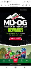 MTN Mountain Dew OG Outdoor Gear Rewards Codes 5000 points picture