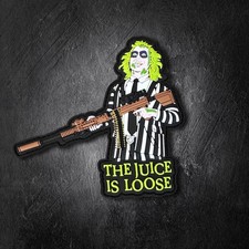 Beetlejuice The Juice is Loose PVC Morale Patch picture