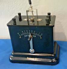 Antique Federal Jr. Crystal Radio Cats Whisker Vintage Excellent picture