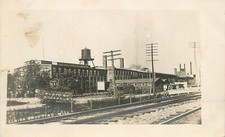 Postcard RPPC New York Chemung C1910 Elmira Knotting Mill Logging lumber 23-2379 picture