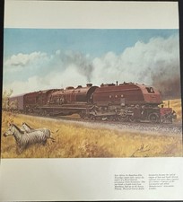 Book Clipping Illustration Beyer-Garrett Locomotive Mombasa Hamilton Ellis picture