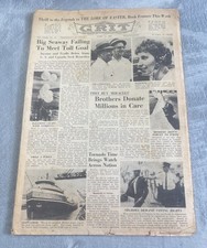 Vintage GRIT Newspaper Apr 14 1963 Voting Rights Civil Rights History picture