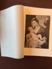 Kvc2  Edwardian Book Plate 1900s The Holy Family Rubens picture