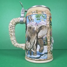 Busch Gardens Extintion Is Forever Stein Vintage 1993 picture