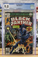Black Panther #2 ~ 3/1977 ~ CGC Grade 9.0, White Pages ~ This is a New Slab picture