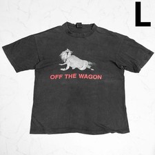 90S L7 Off The Wagon Band T-Shirt Vintage Men Vintage Rare Band Model Limited Ed picture