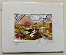 Bracha Lavee-Brym Signed Print Tapestry of “Jerusalem Of Gold” | 2001 picture