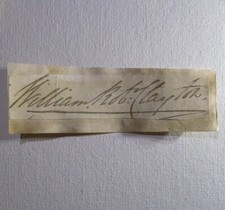 Sir William Robert Clayton 5th Baronet, Autograph, Signed 1786-1866 English Army picture