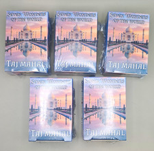 Seven Wonders of the World Taj Mahal Copper/Silver Bar Bullion Piece picture