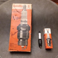 Autolite Vintage NOS Spark Plugs No. 16- Box of 8 in Original Box picture