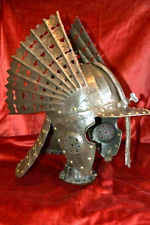 Helmet 18GA Medieval Steel Hussar winged XVII century Hussars Helmet Replica picture