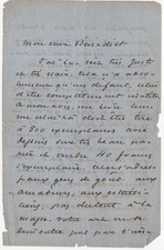 Alexandre Dumas (fils) (1824-1895) Signed Letter / Autographed French Author picture