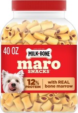 Milk-Bone MaroSnacks Small Dog Treats with Real Bone Marrow, 40 Oz. Canister picture