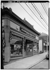 Hopkinton Massachusetts 1900s Main Street Framingham Motor Parts Storefront picture